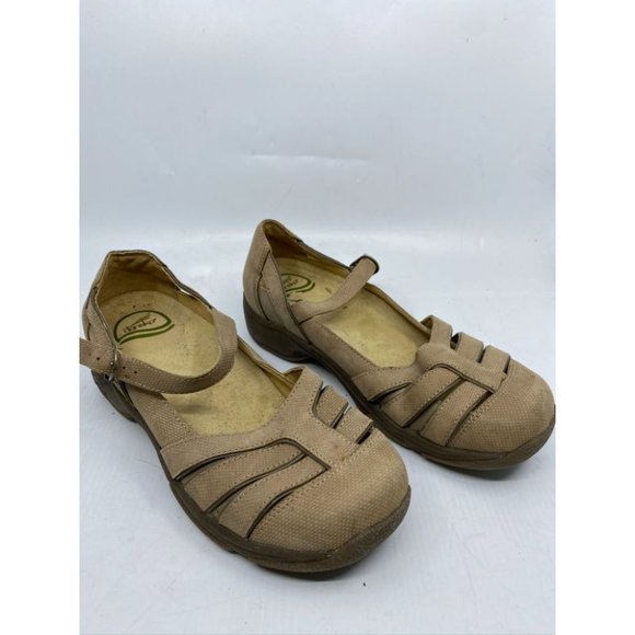 Dansko Tan Unisex Mules/Clogs Size 38/8 - Picture 3 of 7